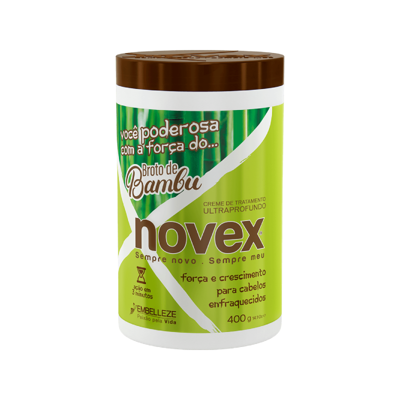 Si deseas un cabello largo y fuerte, necesitas un producto que estimule su crecimiento. Soy Bambú, un rico ingrediente con antioxidantes, aminoácidos, minerales y vitaminas A, B, C y E. Nutro, hidrato y fortalezco tu cabello. ¿Cómo usarme? Lava con Vitay Broto de bambú, luego aplica 1 cm debajo de la raíz o de medios a puntas, déjame actuar durante 10 minutos y enjuaga completamente. ¡Obtén el cabello que deseas!