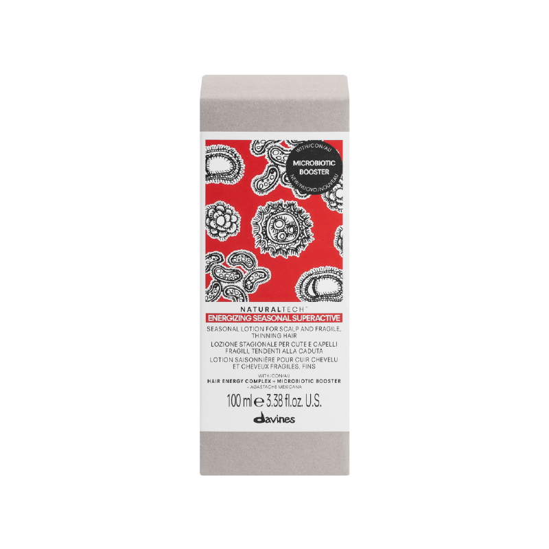 Soy SuperActive Seasonal, el suero regenerador que une belleza y tecnología. Combato la caída del cabello por estrés y factores estacionales, además de mejorar la densidad capilar. ¿Cómo me aplicas? Después de lavar tu cabello, con el pelo húmedo, aplícame directamente en la raíz y masajea el cuero cabelludo hasta que me absorba por completo. No necesitas enjuagar. Soy dermatológicamente probado, confiable y efectivo.