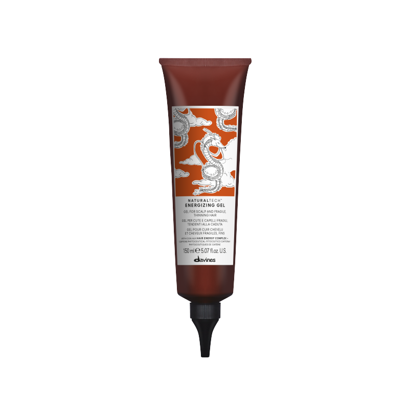 Soy el gel energizante, una combinación única de belleza y tecnología. Aporto fuerza y cuerpo a tu pelo fino, creando un efecto de peinado ligero. Además, estimulo el crecimiento y fortaleza de tu pelo. ¿CÓMO ME APLICAS?: Después de lavar tu pelo, con el cabello húmedo, aplícame directamente en la raíz y masajea el cuero cabelludo. No necesitas enjuagar. LIBRE DE PARABENOS.