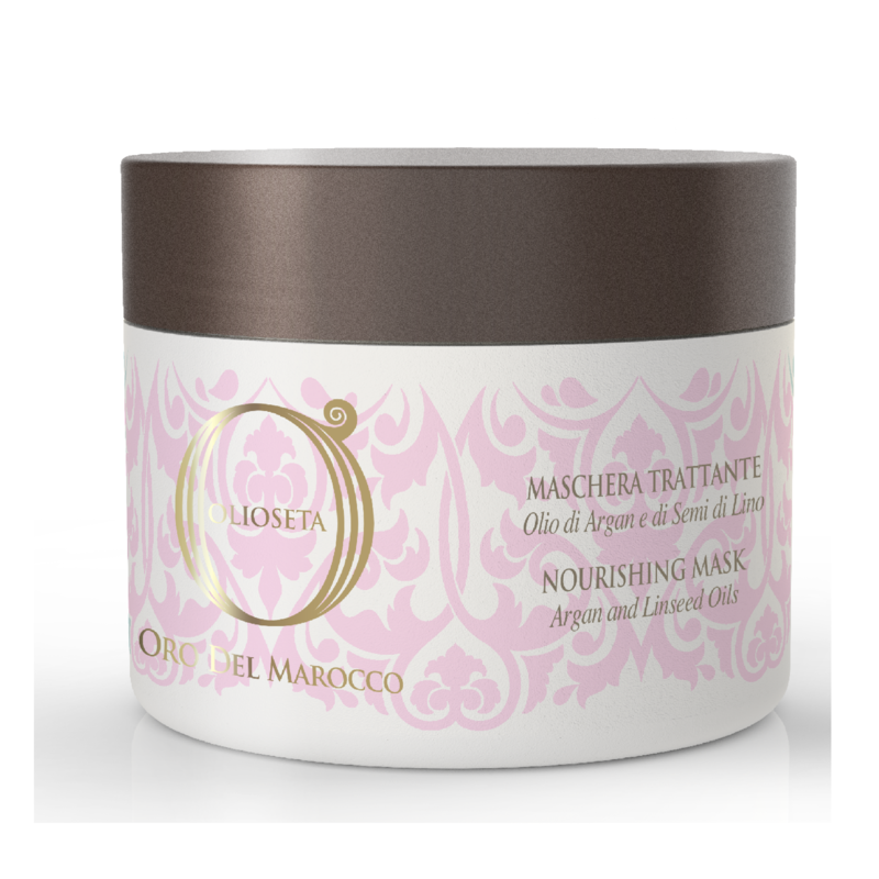 No tengo oro, pero puedo brindarte un brillo y un aroma increíbles. Soy la mascarilla Oro de Marroco Camelia Japonesa, especializada en reparar y nutrir tu cabello. Contengo aceite de argán, semillas de lino, aceite de linaza y camelia japonesa. Como parte de una línea profesional, soy exclusiva y de alta calidad. Para aplicarme, primero lava tu cabello con el shampoo Camelia Japonesa, luego retira el exceso de humedad.