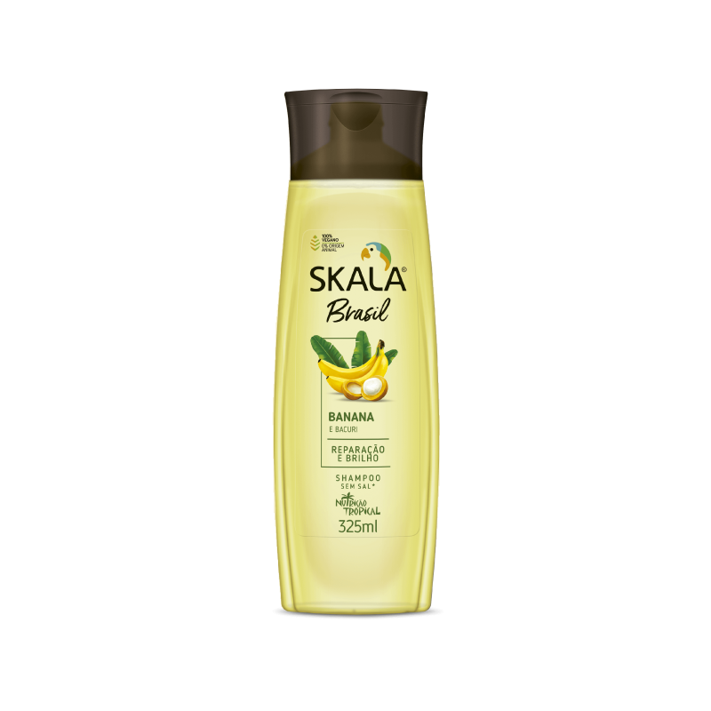 Soy la rica mezcla de banana y bacuri, un dúo perfecto para tu cabello. Aportando hidratación y nutrición, mantendré tu melena siempre radiante y saludable. Ideal para todo tipo de cabello, me encargo de reparar, hidratar y darle ese brillo que tanto deseas. ¡Descubre los beneficios de esta deliciosa combinación para tu cabello.