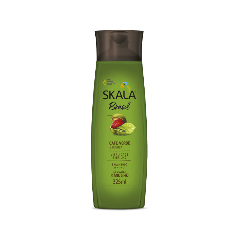 Café Verde & Ucuuba, el aroma y el cuidado que necesitas. Como una taza de café por la mañana, te proporcionaré una experiencia revitalizante en la ducha. No solo amarás mi capacidad para fortalecer y dar brillo a tu cabello, sino también mi delicioso aroma. Soy perfecto para todo tipo de texturas. ¿Cómo me aplicas? Simplemente, con el cabello húmedo, aplica la cantidad necesaria en tu cuero cabelludo, masajea bien y enjuaga completamente. Y lo mejor de todo, soy liberado y vegano.