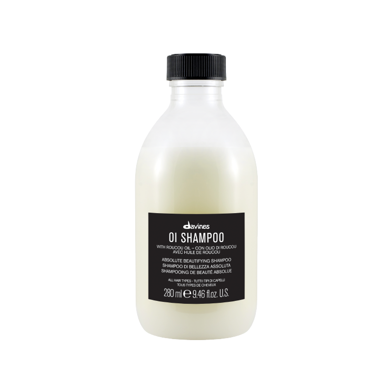 Oi, soy el shampoo sin "H" pero con "I", conocido como Belleza Absoluta. Imagina cómo dejaré tu cabello. Soy suave y apto para cualquier tipo de textura, y lo mejor es que puedes usarme todos los días. Dejaré tu cabello suave, brillante y con un aroma encantador. ¡Siente la absoluta belleza en tu pelo!