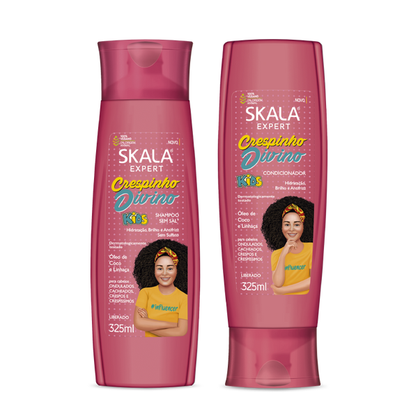 Kit Shampoo + Acondicionador Crespinho Divino