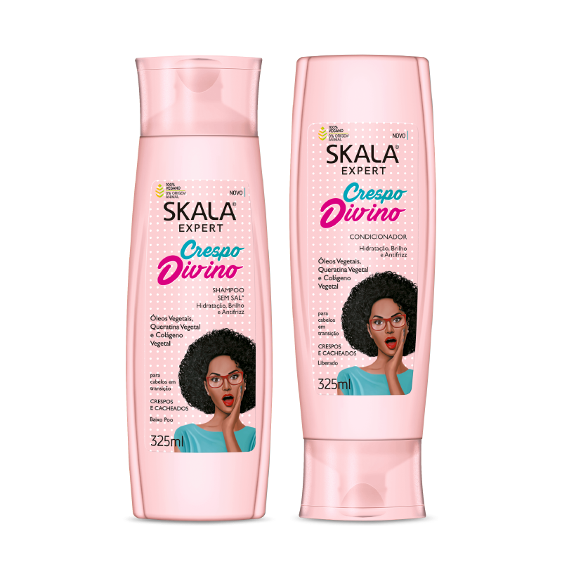 Kit Shampoo + Acondicionador Crespos Divinos
