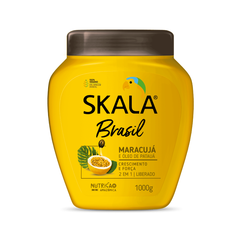Si amas las frutas, ¡me amarás! Soy Maracuyá y Aceite de Patauá, un fruto de Brasil. Estoy aquí para ayudarte a estimular el crecimiento de tu cabello, pero eso no es todo. También me encargo de nutrirlo profundamente para que luzca saludable. Puedes usarme en cualquier tipo de textura de cabello. Descubre los beneficios que puedo ofrecerte y dale a tu cabello el cuidado que se merece.