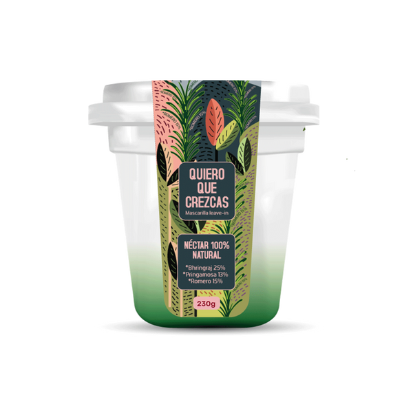 Quiero Que Crezcas Nectar Macerado Ponto Hair Club 230 gr - Imagen temporal