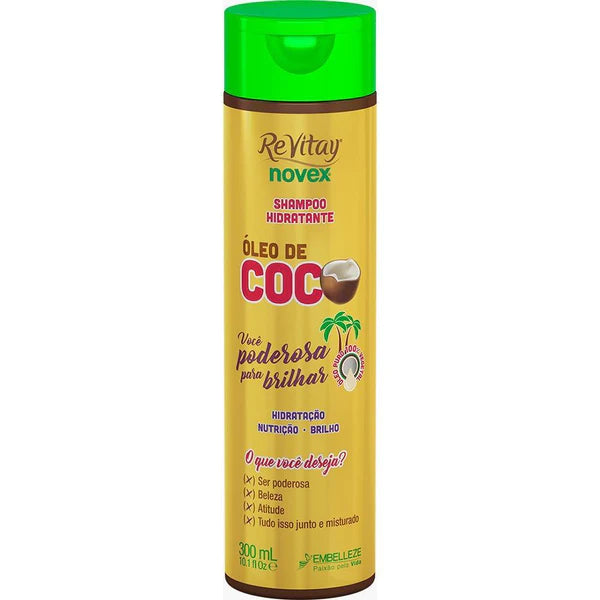 Soy el Shampoo Coco, el complemento perfecto para limpiar, hidratar y suavizar tu cabello. Úsame en tu cabello húmedo, masajea el cuero cabelludo y enjuaga completamente. ¡No contengo sal y estoy listo para brindarte los beneficios del coco!